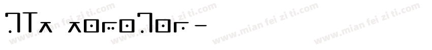 GLT Tamagan字体转换